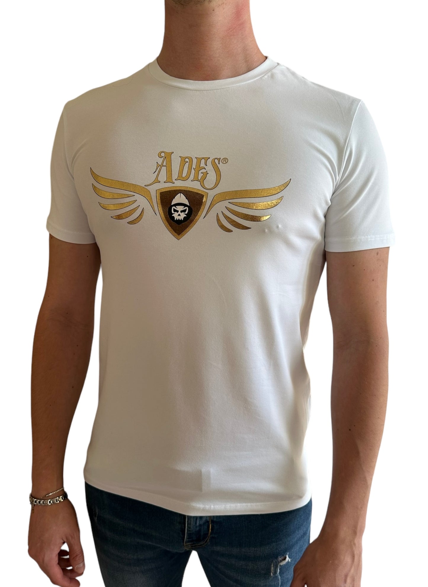 T-Shirt bianca Ades